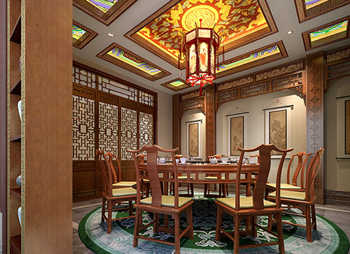 黄浦中式古典风格家居装修设计效果图
