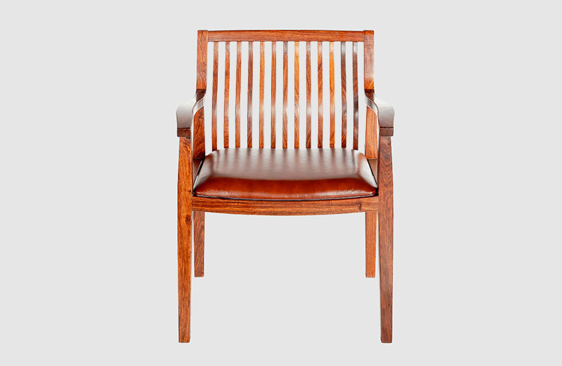 黄浦中式实木大方椅家具效果图